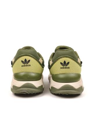 Кроссовки adidas oznova cordura olive beige3 фото
