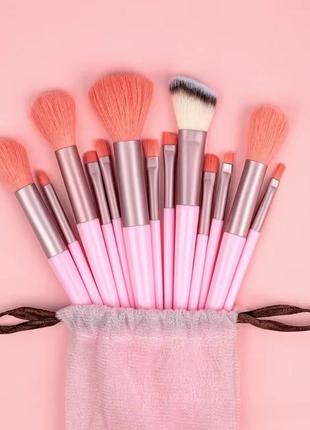 Набор кисточек для макияжа 13 штук