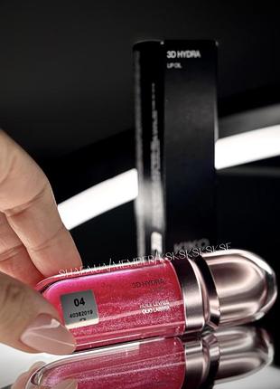 Масло масло для губ kiko milano 3d hydra lip oil оттенок 04 cherry cherry 6,5 ml