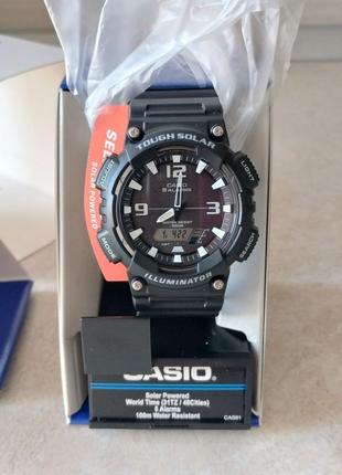Casio aq-s810w часы кассио. туристический, тактический, спортивный