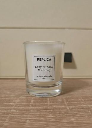 Свеча парфюмированная maison margiela lazy sunday morning