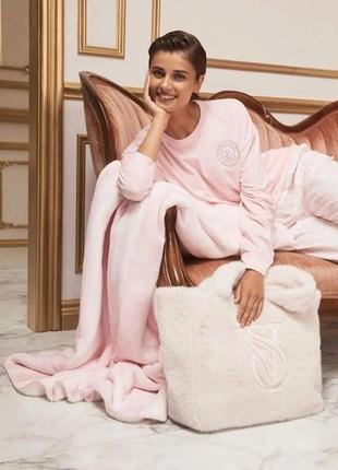 Victoria ́s victorias secret віктория сикрет хутряна сумка faux-fur tote