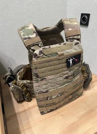 Чохол для бронежилета "5.11 tactec plate carrier multicam"