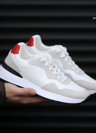Кроссовки мужские 41-46 dual sw white grey
