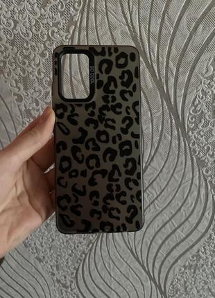 Чохол для мобільного телефону з повним екраном у чорний леопардовий візерунок для galaxy a32