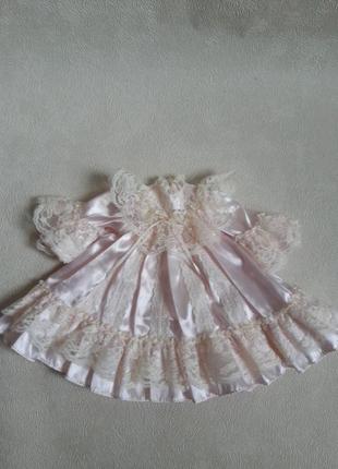 Одежда для куклы, платье для фарфоровой куклы