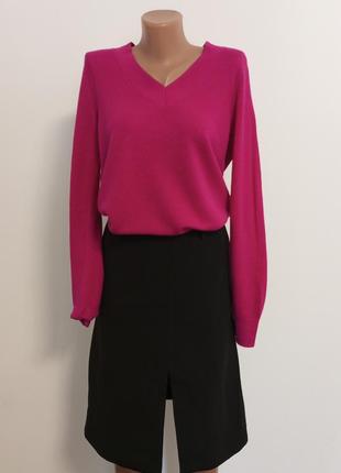 Котоновый яркий свитер котон 55%. gap