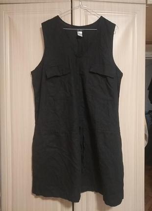 Леновый сарафан