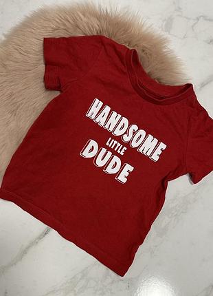 Классная футболка, футболочка, красная футболка