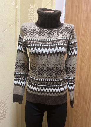 Светр теплий зима