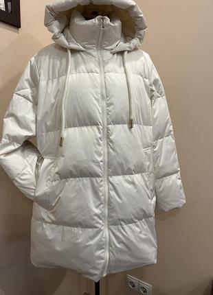 Пуховик zara p - l