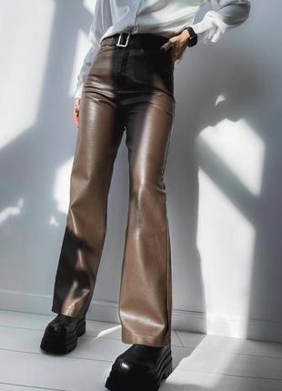 Брюки еко шкіра