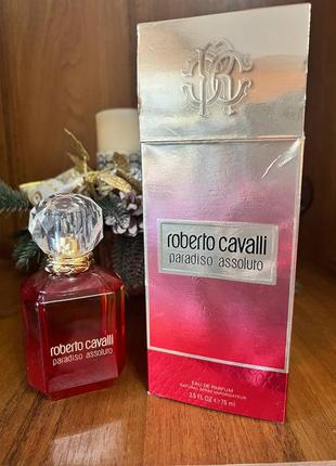 Продам женский парфюм roberto cavalli paradiso assoluto