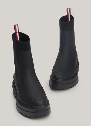 Женские черные челси tommy hilfiger 40р
