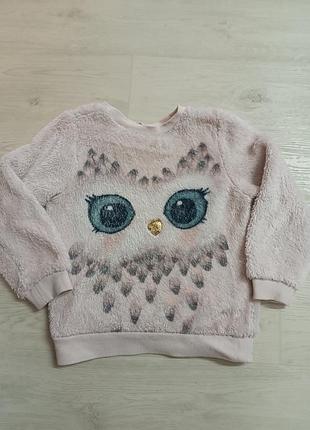 Теплая кофточка на девочку