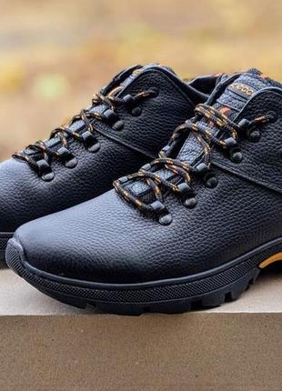 Кожаные кроссовки ecco