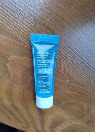 Ducray гель для вмивання матуючий