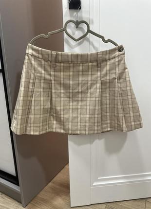 Юбка в клетку h&amp;m 4