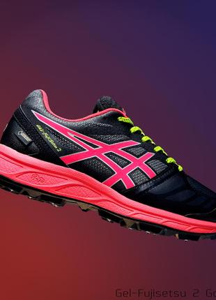 Треккинговые кроссовки asics gel-fujisetsu 2 gore-tex. оригинал. водонепроницаемые. 37.5 38, 38.5, 39