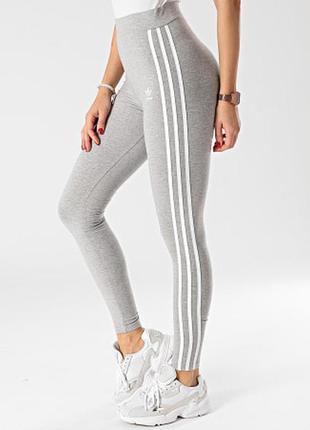 Спортивные трикотажные лосины от adidas оригинал