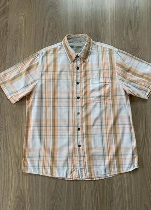 Чоловіча бавовняна картата сорочка berghaus