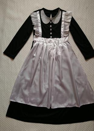 Карнавальное платье горничная школьникка