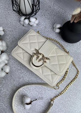 Сумка pinko milk diamond