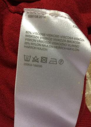 Женская красная водолазка5 фото