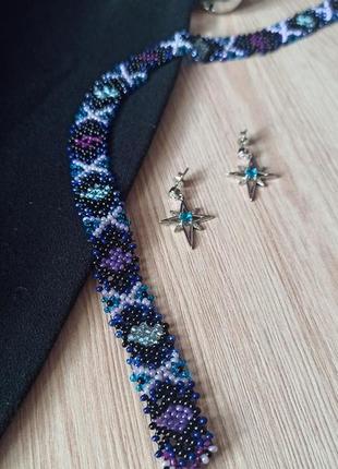 Гердан из бисера