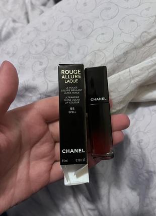 Chanel rouge allure laque в оттенке 95