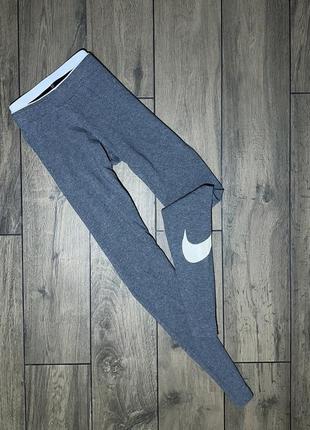 Женские спортивные лосины nike logo2 фото