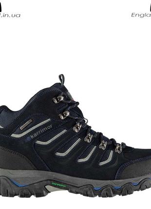 Ботинки мужские кожаные karrimor mount mid из англии - трекинговые тактические водонепроницаемые