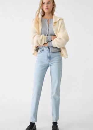 Джинси stradivarius slim mom розмір 34/36