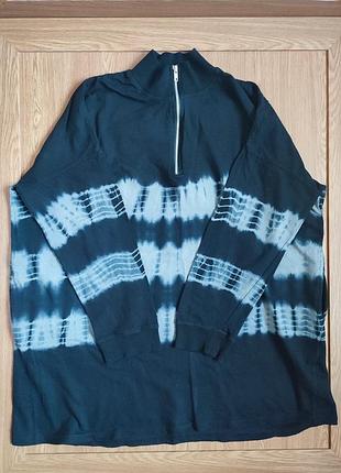 Кофта бадлон двунитка тай дай tay day від religiøn religion 📌 xl/наш 50-52рр