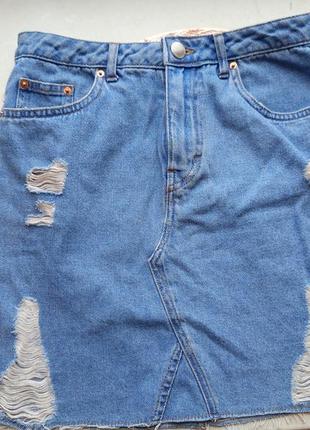 Джинсовая юбка 2