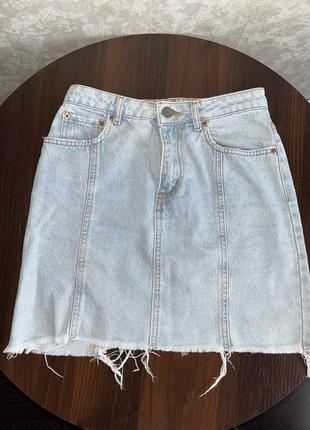 Джинсовая юбка terranova