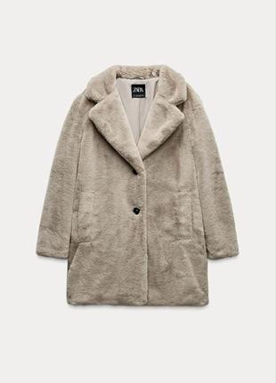 Шуба zara
