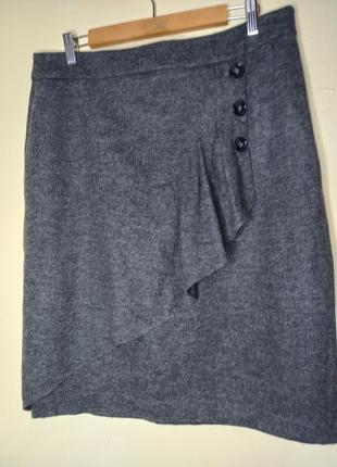 Юбка брендовая из 100% шерсти