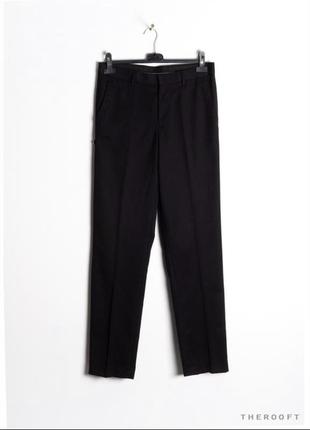 Новые с бирками черные мужские плотные брюки burton ( 32/m)