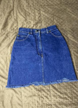 Джинсова спідничка