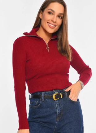 Кофта топ в рубчик