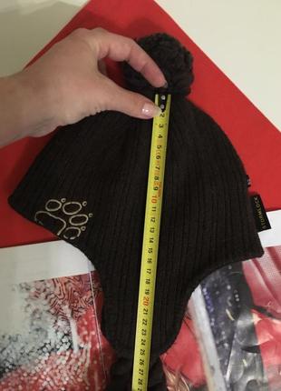 Jack wolfskin reima дитяча шапочка зимова шапка шерсть фліс