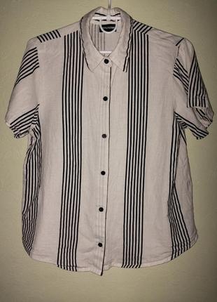 Женская льняная рубашка pretty little thing