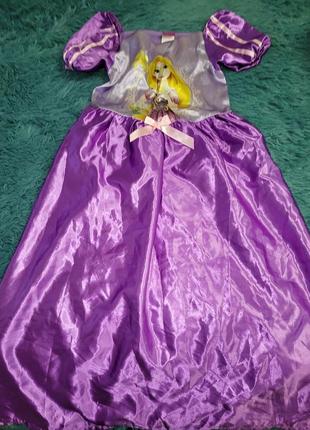 Платье рапунцель на 9-10 лет