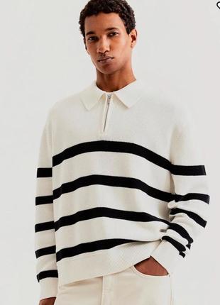 Вʼязана кофта h&m, светр чоловічий