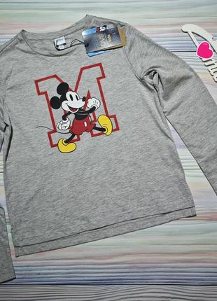 Серый реглан с микки ovs р. 11-12 лет