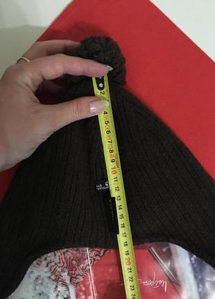 Jack wolfskin reima детская зимняя шапка шапочка шерсть флис4 фото