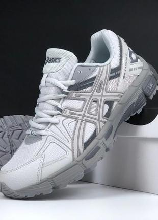 Мужские кроссовки весна/осень свет серые asics gel kahana