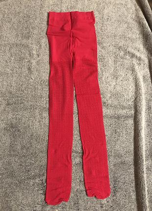 Капронові колготи з візерунком на дівчинку (40 den)