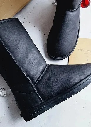 Bearpaw оригінал чорні уги середньої висоти